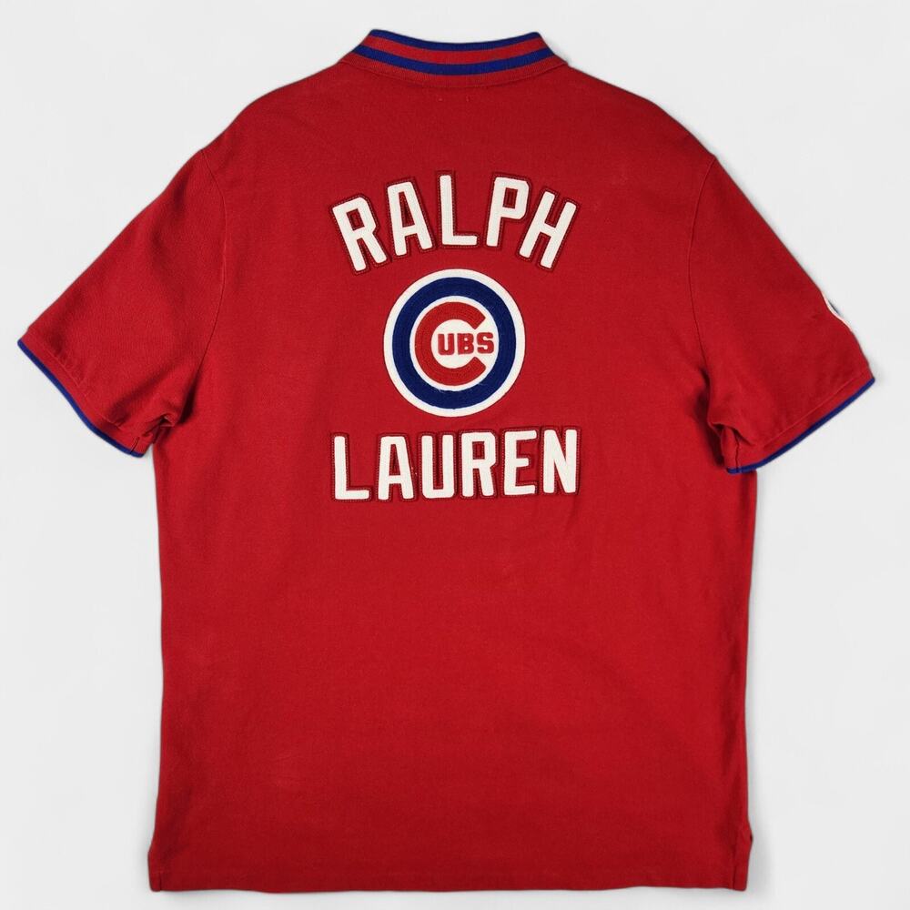 Polo Ralph Lauren Chicago Cubs Shirt Men's Extra Large Red MLB Collection